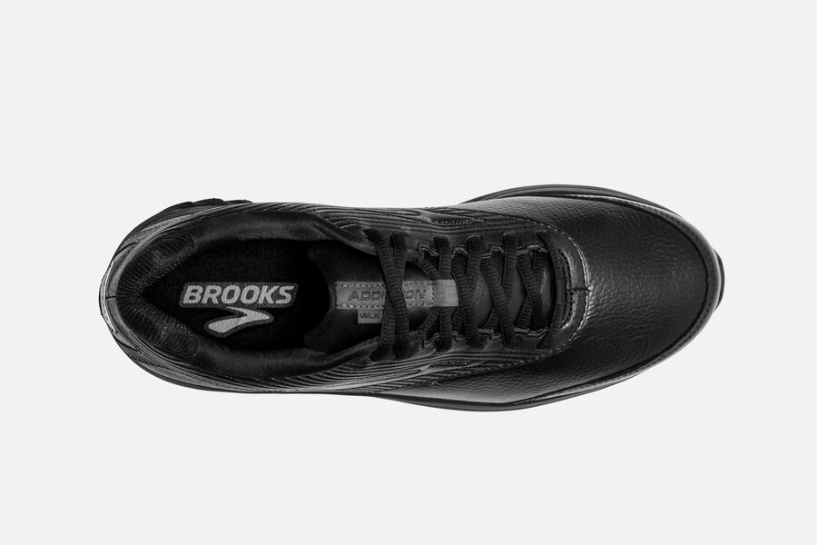 Brooks Running Shoes - Addiction Walker 2 Mens - Black - YLK-021973